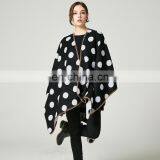 New Lengthened Thickening Winter And Winter Travel Cape Cloak
