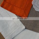linen napkins with hemstitch for wedding or restaurant or party