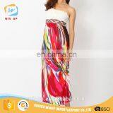 New Collection Long Maxi Dress Tall Tube Women Sexy Polyester Dress thumbnail-5