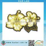 Custom Flower Design Sequin Embroidery for Garment thumbnail-6