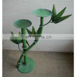 metal bamboo shape candlestick decorative/Candle holder for home decoration