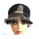 Short Curly Wig Human Hair Lace Front Wig thumbnail-6