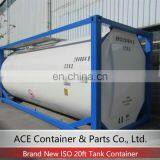 LR Certified 25000L T11 20ft iso tank container manufacturers