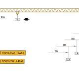 6T Topless Tower Crane TCP5510 thumbnail-3