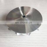 GTX3076 6+6 лопастей, диаметр отверстия 58.00/78.13 мм: 6.00, высокопроизводительный турбофрезерующий/алюминиевый 2618/массивный компрессорный колесо для автогонок thumbnail-3