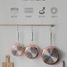 Copper Tri-ply Stainless Steel Fry Pan Sauce Pan Casserole thumbnail-3