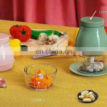 Hot Selling Model 45W 100ML 250ML Rechargeable Portable Food Processor Chopper Mini Garlic Food Chopper thumbnail-2