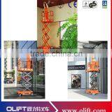 Four Wheels Mini Mobile Scissor Platform Lift From China thumbnail-5