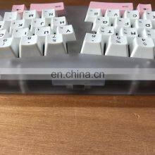 Gaojie High End CNC Mechanical Keyboard Frosted pc Top Plate Bottom Prototype Keyboard Case thumbnail-4
