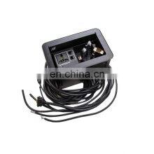 Universal Electric Tabletop Flip Connection Female Usb Panel Socket Outlet thumbnail-2