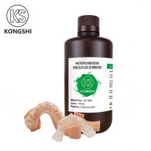 Low-odor hard 3D dental resin for large-size and high-precision mold printing industrial models
