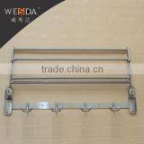 Wesda 90 Degree Rotation Hot Sale Stainless Bathroom Accessories Towel Shelf. 163 thumbnail-2