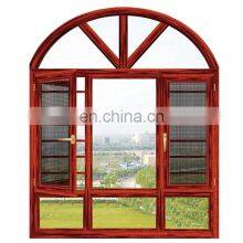 Double Glass Windows Soundproof Aluminum Arched Casement Window thumbnail-2