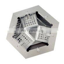 Factory Direct Price Humane Mouse Killer Trap Cage Three Door Hexagonal Mousetrap thumbnail-3