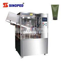 High Accuracy Paste Cosmetic Shampoo Liquid Jam Cream Plastic Tube Filling and Sealing Machine thumbnail-4