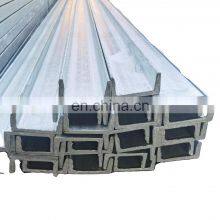 C8x11.5 301304N 410 316L Customized Size High Precision Hot Rolled Steel U Profile SS U C H Channel For Sale thumbnail-4