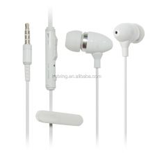 White hot sale metal headphone disposable earphones for apple ear buds
