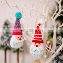 Christmas Tree Decoration Knitted Hat Faceless Forest Santa Doll Pendant Xmas Gift Navidad 2023 Christmas Decoration for Home thumbnail-1