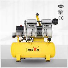 Bison China OEM Available 0.75 HP 2 Pole Silent 8 L 2 Stage Oil Free Air Compressor thumbnail-1