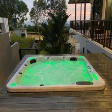 JOYEE Jacuzzi New Modern Air Bubble Massage Outdoor Spa Hot Tub thumbnail-1