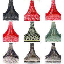 Guichuang Textile Supplies Fashionable and Noble Quality Wedding Dresses and Evening Lace Embroidery Fabrics From 15 Meters thumbnail-4