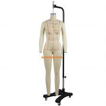Junmei Brand US_ASTM 4 Female Curvy Body Tailor Sewing Mannequin for Dressmaker Designer Garment Industry