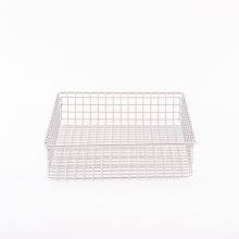 Durable 304 Stainless Steel Woven Wire Mesh Storage Basket for Industry thumbnail-3
