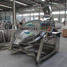 Automatic Steam/Electric/Gas Jacketed Cooking Kettle/Cooking Pot With Mixer/Agitator for Sauce Curry Paste thumbnail-5