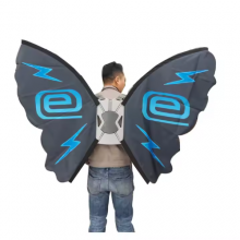 Weihai Wisezone Branded Human HDPE Backpack With Frame Banner With Custom Logo for Advertising thumbnail-3