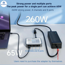 AIXUN PF26 8-Port Professional Charger for Device Diagnostics and Fast Charging