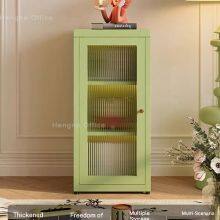 Modern Storage Cabinet GLC-03 - Dustproof, Tool-Free Assembly for Living Room|Kids Toy Storage Box thumbnail-5