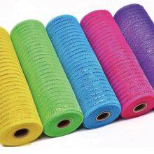 Decor Mesh Ribbon Decor Metallic Foil Mesh Wreath Supplies thumbnail-1