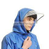 100% Waterproof Hood With a Brim Riding Reflective Raincoat thumbnail-4