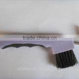 Plastic Horse Hoof Pick With Brush for Horse Grooming thumbnail-1