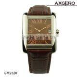 Simple Design Fashion Wholesale Stainless Steel Case Back Vintage Wrist Watch thumbnail-2