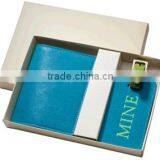 Passport Holder Cover and Luggage Tag Set With Gift Box thumbnail-1