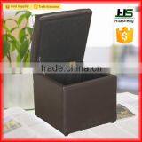 Modern Leather Ottoman Chair thumbnail-3