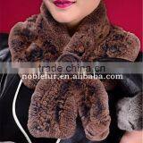 Luxury 2015 New Trends Fancy Rex Rabbit Fur Pompon Female Winter Neckerchief thumbnail-6