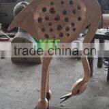 Bronze Abstract Duck Sculpture