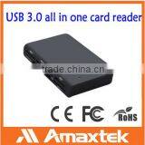 USB 3.0 8 Ports All in One External SD Card Reader With Extension Cable
