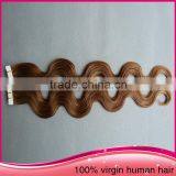 2015 Hot Selling 5A Grade Quality Pu/Tape Hair Extension Real Peru Human Hair Extension thumbnail-6