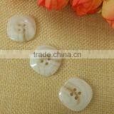 Square Shape Resin Faux Horn Button thumbnail-5