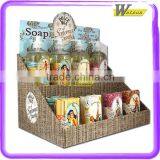 POS Paperboard Cardboard Desk Display Stand For Soap