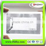 Customized rfid inlay/rfid wet inlay Ntag216 NFC 13.56MHZ inlay