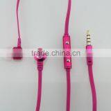 2015 Newest Stylish Pink Aluminum FT-866R Lovely Earphone thumbnail-1