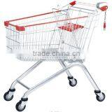 Trade Assurance Hot Selling Metal Grocery Cart, 4 Wheel Carts, Metal Cart Wheels thumbnail-5