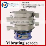 vibrating sieve machine for minerals separation