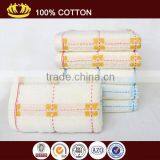 Pure Cotton Yarn Dyed Raindrop Square Jacquard Face Towel Wholesale