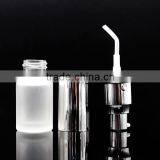 15ml Cosmetic Glass Bottle With Aluminum Press Pump thumbnail-3