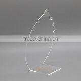 Custom Design And Size Acrylic L-shape Clear Necklace Stand thumbnail-2